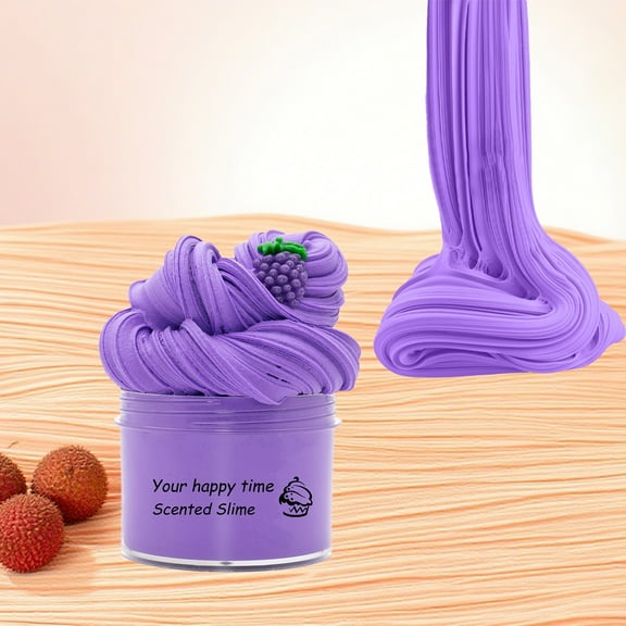 Eespoir Furry Cloud Butters Slimes Clays Toy, 70ml Scented Premade Butter Slime, Non Sticky Stretchy, for Creatives Crafts Party Favors Birthday Gifts