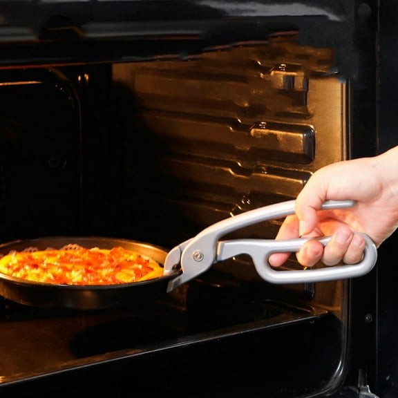 Eespoir High Temperature Resistive Baking Tray Clip, Multifunctional Pizza Pan Clip, Pot Clip Iron Plates Holder, Dinner Tray Clip, Baking Tools, Oven Safe