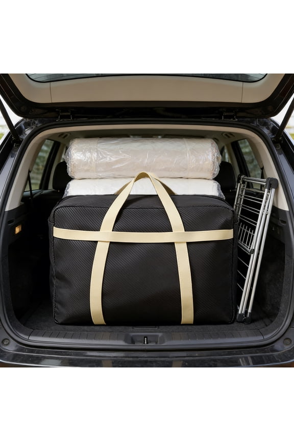 Large Capacity Travel Bag, Non-woven Fabric Waterproof Bag, Reinforced Handles Travel Tote, for Storage, Moving, Luggage, Trip, High Quality(XL)