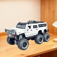 thumbnail image 1 of Eespoir Large Six-wheel Car, Off-road Swat Vehicle, Inertia Voice Light, Police Car Model, Boys Gift Idea, Toy Car Collection(White), 1 of 6