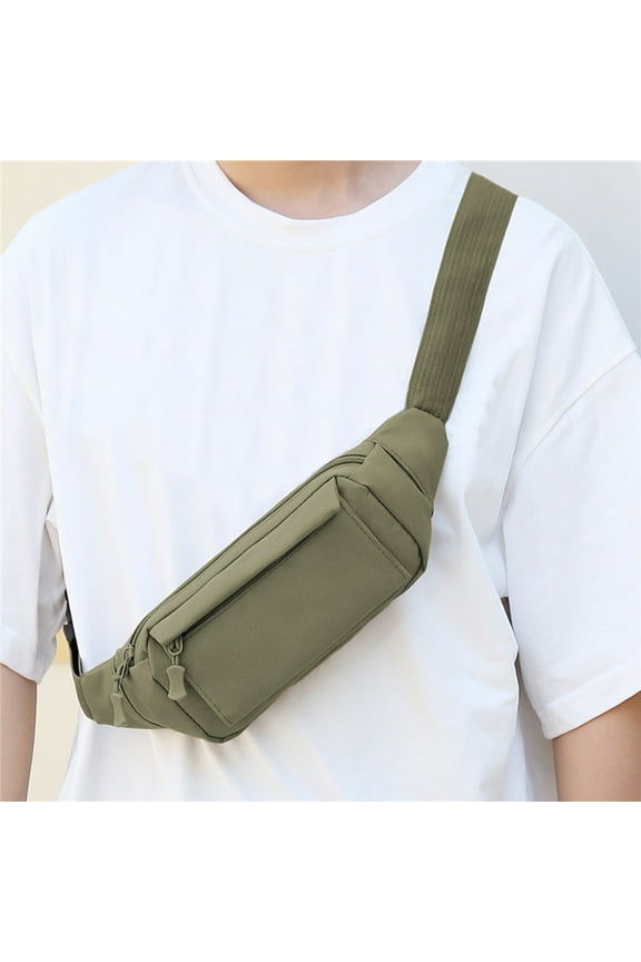 Mobile Phone Belt Bag, Men Work Waist Pack, Female Thickened Wear Outdoor Cashier Wallet for Hands-Free, Fitness, Security(Green)