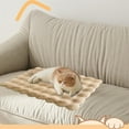 thumbnail image 1 of Eespoir Pet Products Selfs Warming Bed Pad Selfs Heating Thermal Dog Bed Mat, Pet Warming Pad, Thermal Cat Mat, For Feral And Indoor Cats Warmer(Khaki), 1 of 6