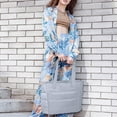 thumbnail image 1 of Eespoir Puffer Tote Bag For Women, Cozy Carry Tote, Quilted Shoulder Bag Handbag, for Travel Work Beach Gym, Blue, 1 of 6