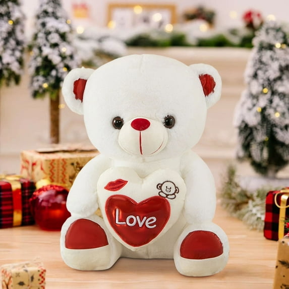 Eespoir Rose Doll Plush Toy, Gift For Girlfriend Or Children, Birthday Present Doll, Cute Toy For Kids, Valentine's, Huggable, Decorative(B)