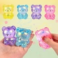 thumbnail image 1 of Eespoir Squeeze Bear Toys, Slow Stress Relieving Toys, Soft Squeeze Sensory Fidget Squeeze Toy, Cute Animal Stress Relief Easter Gifts for Kids Adults, Random 1 Shipping, 1 of 9