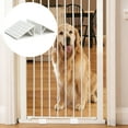 thumbnail image 1 of Eespoir Triangular Base For Reinforcing, Children's Stair Safety Gate Stabilizer, Pet Fence Freestanding Support For Indoor Use, Extra Security, Prevents Tipping(B), 1 of 9