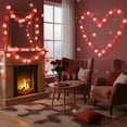 thumbnail image 1 of Eespoir Two-tone LED Heart String Lights, Romantic Room Decor for Qixi Festival, ValentinesDay Birthdays, Confessions Proposals, Bedroom Ambiance(A), 1 of 6