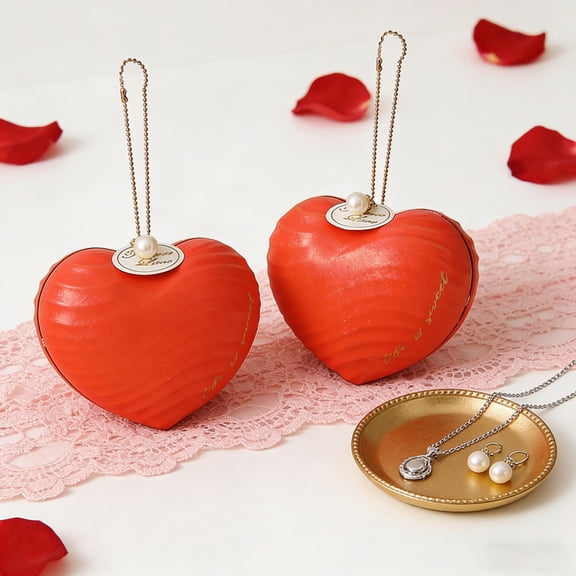 Eespoir Valentine's Day Candy Box Empty Box, Small Metal Candy Gift Box, Wedding Favor Candy Container, For Party Favors, Bridal Shower, Birthday Candy, Holloween Treats(Orange)