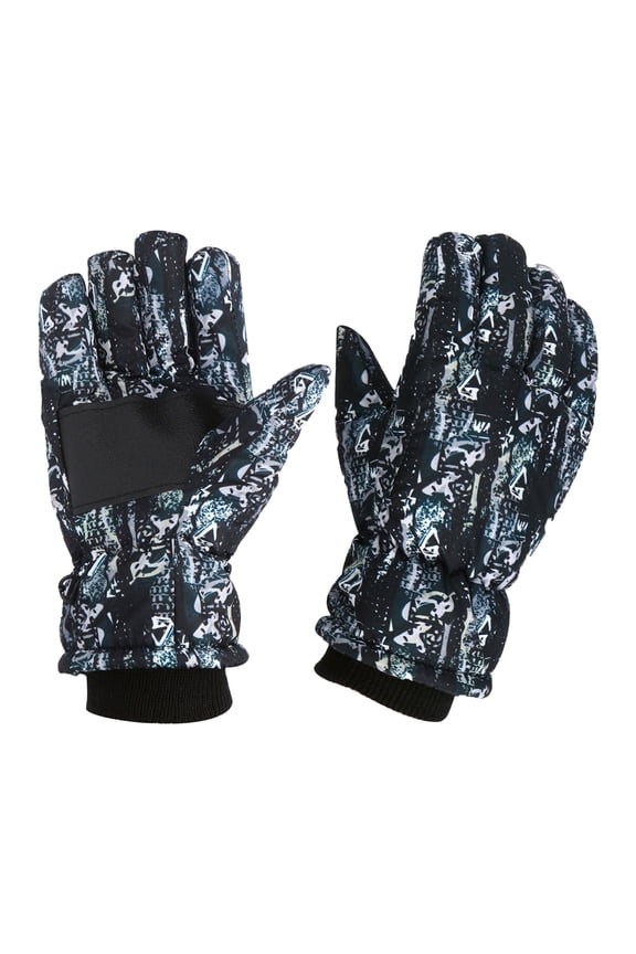 Winter Gloves For Kids, Children's Snow Play Gloves, Warm Knitted Mittens, For Building Snowmen, Ice Skating, Winter Sports, Daily Wear, Gift, Sturdy Outdoor Glove(A)