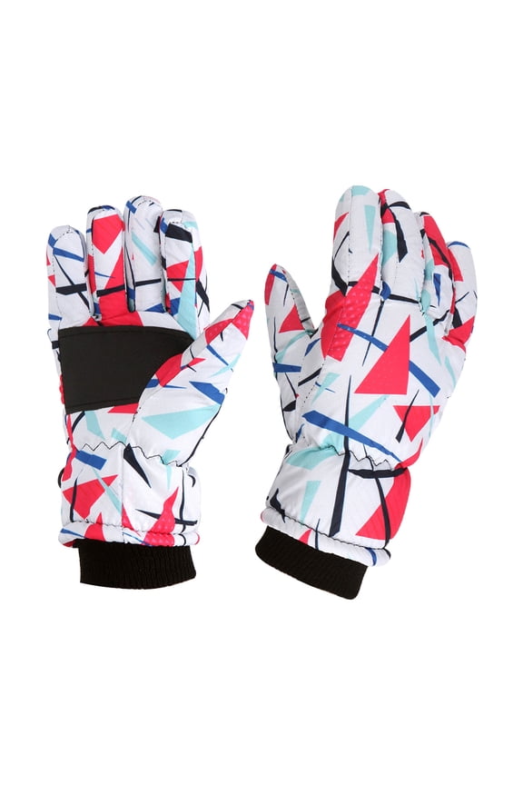 Winter Gloves For Kids, Children's Snow Play Gloves, Warm Knitted Mittens, For Building Snowmen, Ice Skating, Winter Sports, Daily Wear, Gift, Sturdy Outdoor Glove(F)