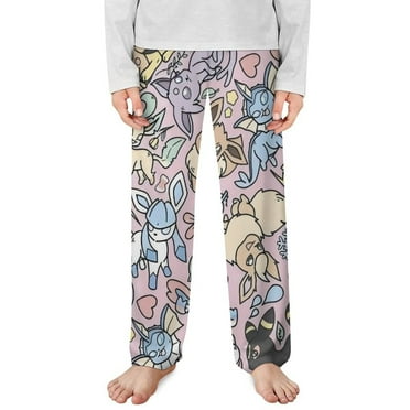 Eevee Boys Cartoon Straight Pajama Pants 160CM