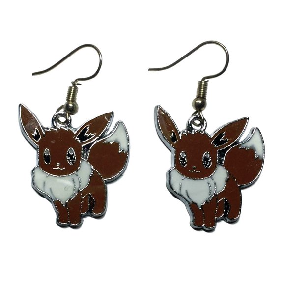 Eevee Character French Wire Earrings