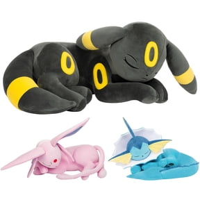 Eevee Evolution Sleeping Plush Pack - 18-inch Premium Plush in Sleeping Pose
