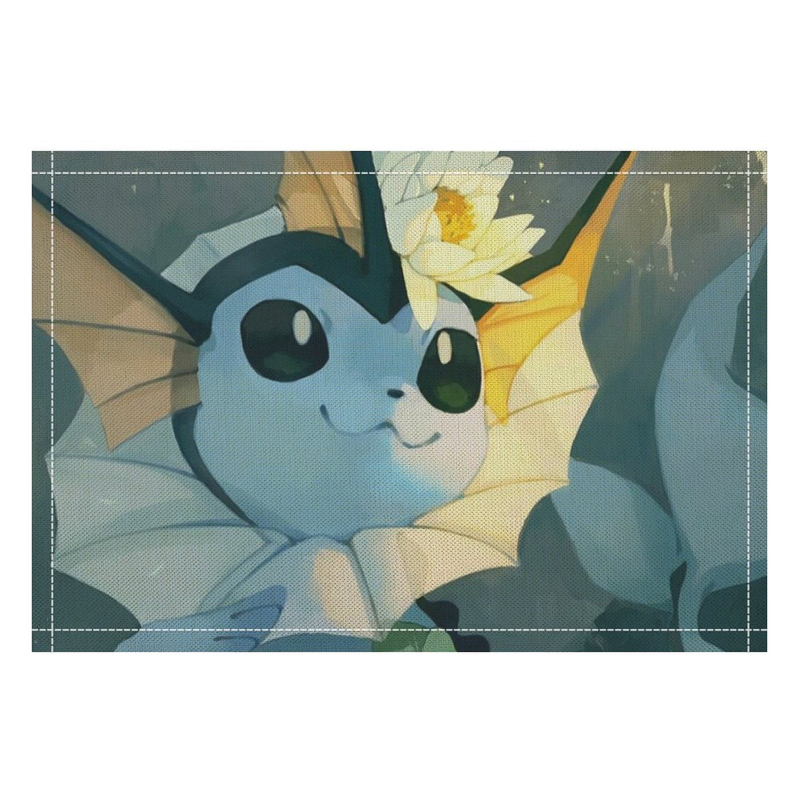 Eevee Evolutions Linen Placemat, Tabletop Decor Reusable Washable Party ...