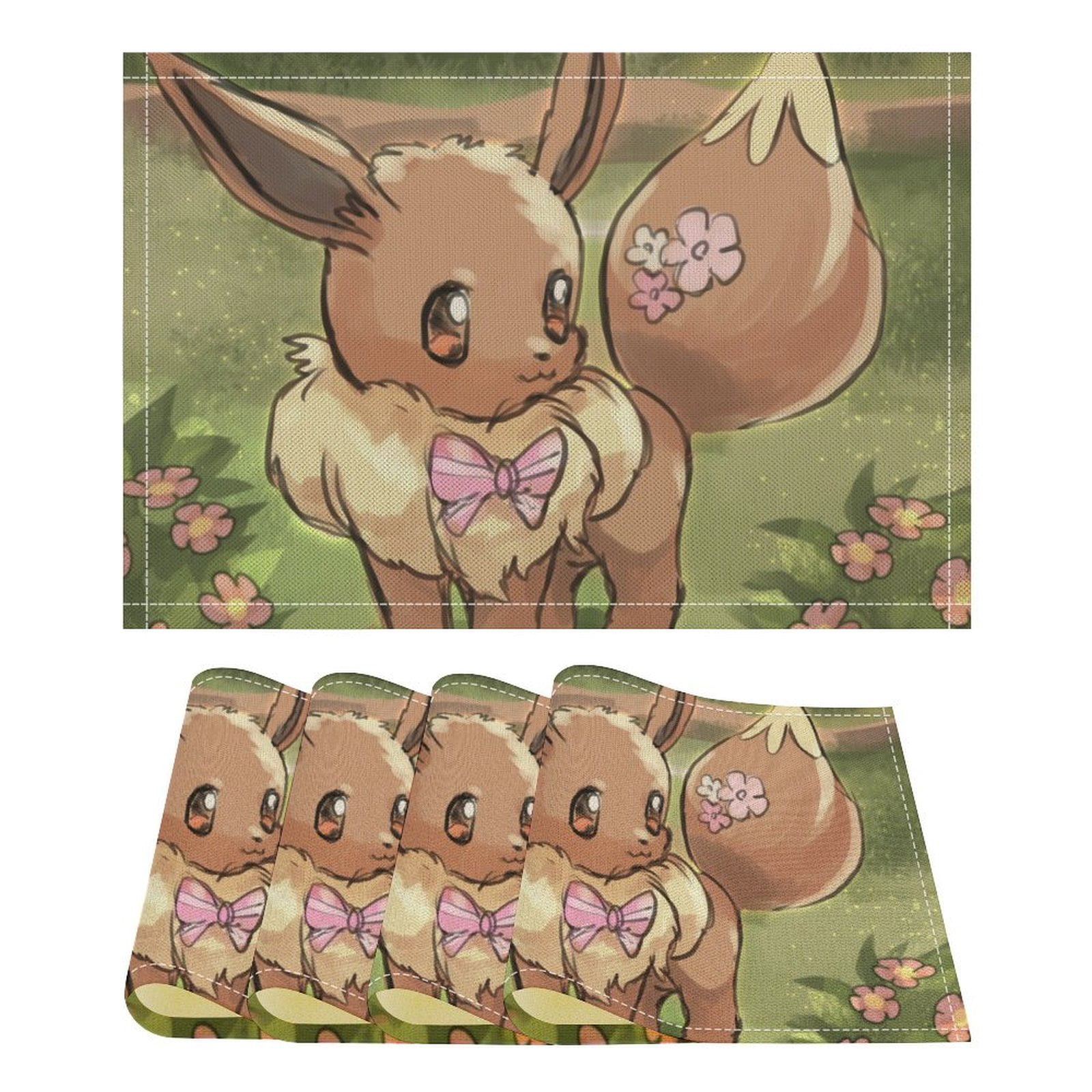 Eevee Table Mat Printable