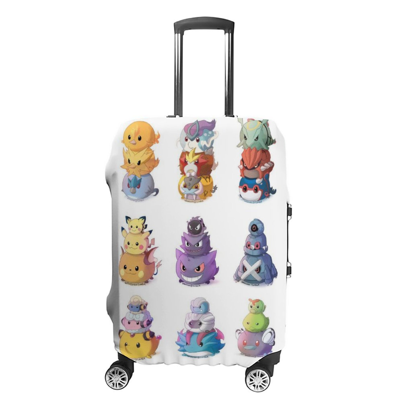 Eevee Evolutions Luggage Cover for 1832 Inch Doublesided Identical