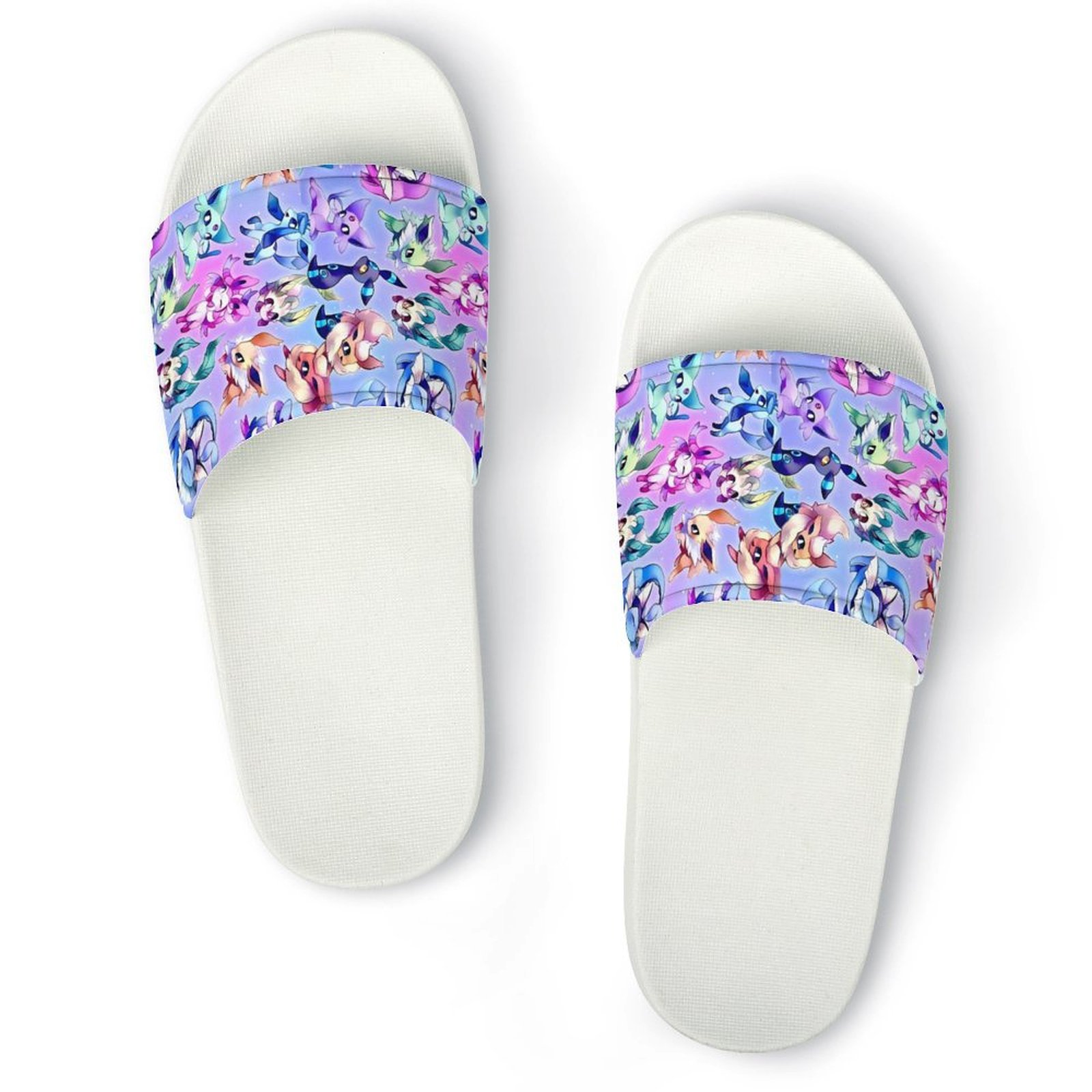 Chunky Cloud Slides For Men & Women - Soft EVA Anti-Slip Slippers, Quick-Drying, Great For Shower, Pool & Lounging
