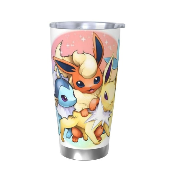 Eevee Insulated Tumbler Stainless Steel Coffee Mug Vacuum Double Wall Thermal Travel Cup 20 oz