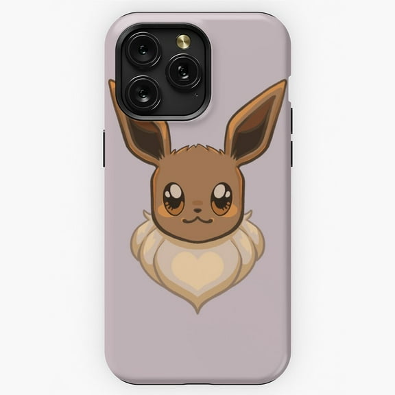 Eeveelution Normal Type Pokemon Art iPhone Case 17 16 15 14 13 12 11 Pro Max