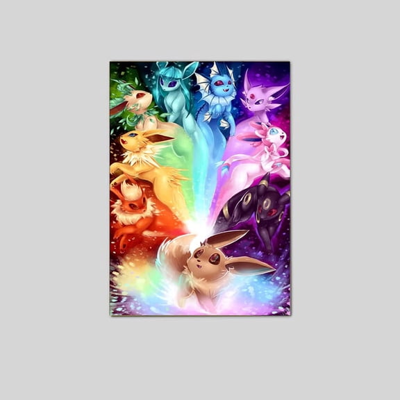 Eeveelutions - Pokemon Poster Size 24''x36'' Googate
