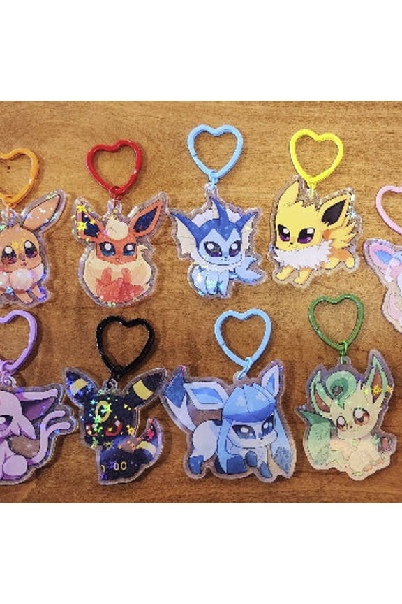 Eeveevolution Charms (1 keychain)