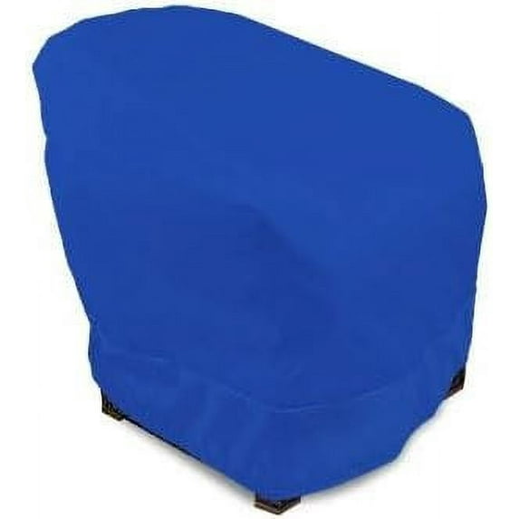 Eevelle Meridian Patio Arm Chair Cover Marinex Marine Grade Fabric Durable 600D Polyester - Outdoor Lawn Furniture Chair Covers - Weather Protection - 34"H x 34"W x 34"D - Royal Blue