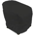thumbnail image 1 of Eevelle Meridian Patio Arm Chair Cover  Marinex Marine Grade Fabric Durable 600D Polyester - Outdoor Lawn Furniture Chair Covers - Weather Protection - 35"H x 26"W x 34"D - Black, 1 of 7