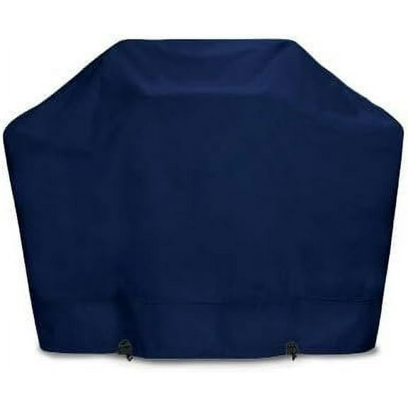 Eevelle Meridian Patio BBQ Grill Cover for Outdoor Grill - Marine Grade Fabric - Durable 600D Polyester - All-Weather Protection Barbeque Gas Grill Cover 48" H x 70" W x 24" D, Navy