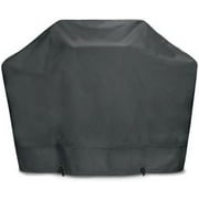 Eevelle Meridian Patio BBQ Grill Cover for Outdoor Grill - Marine Grade Fabric - Durable 600D Polyester - All-Weather Protection Barbeque Gas Grill Cover 48" H x 58" W x 24" D, Charcoal Gray