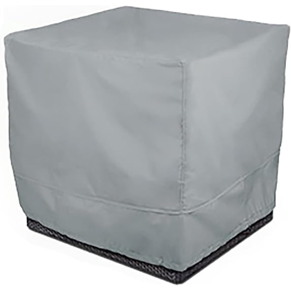Eevelle Meridian Patio Corner Sectional Chair Cover Marinex Marine Grade Fabric Durable 600D Polyester - Outdoor Lawn Chair Covers - All-Weather Protection - 30"H x 34"W x 34"D, Silver