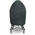 thumbnail image 1 of Eevelle Meridian Patio Komado Ceramic BBQ Grill Cover for Outdoor Grill - Marine Grade Fabric - Durable - Waterproof Covers - All-Weather Protection  45" H x 27" Diameter, Charcoal Gray, 1 of 8