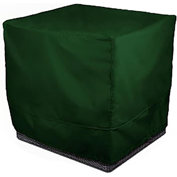 Eevelle Meridian Patio Modular Sectional Club Chair Cover Marinex Marine Grade Fabric Durable 600D Polyester - Outdoor Lawn Chair Covers - Weather Protection - 30"H x 104"W x 38"D, Hunter Green