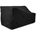 thumbnail image 1 of Eevelle Meridian Patio Right Arm Sectional Loveseat Cover  Marinex Marine Grade Fabric Durable 600D Polyester - Durable Outdoor Cover, All-Weather Protection - 34"L x 58"W x 30"H - Black, 1 of 9