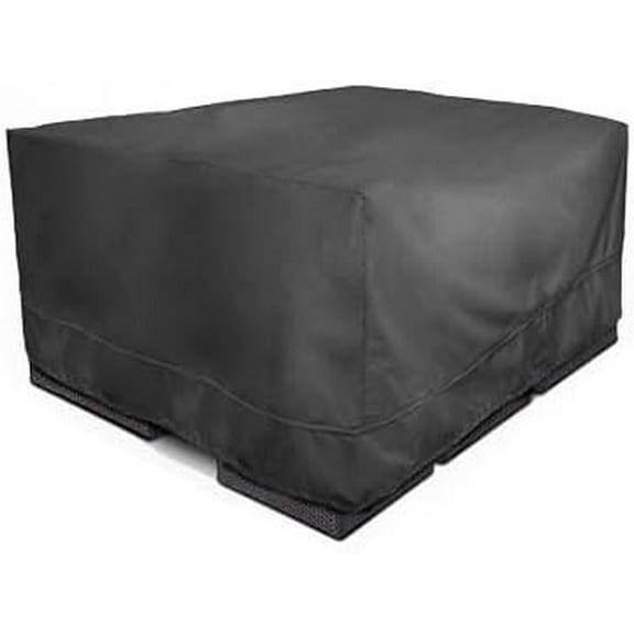 Eevelle Meridian Patio Sectional Set Cover Marinex Marine Grade Fabric Durable 600D Polyester - Outdoor Lawn Furniture Set Covers - All-Weather Protection - 68"D x 138"W x 30"H, Charcoal Gray