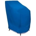 thumbnail image 1 of Eevelle Meridian Patio Stackable Chairs Cover  Marinex Marine Grade Fabric Durable 600D Polyester - Outdoor Lawn Furniture Chair Covers - Weather Protection - 45"H x 23"W x 32"D - Royal Blue, 1 of 8