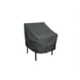 thumbnail image 1 of Eevelle Meridian Patio Table Chair Cover  Marinex Marine Grade Fabric Durable 600D Polyester - Outdoor Lawn Furniture Chair Covers - Weather Protection - 26"H x 25.50"W x 28.50"D - Charcoal Gray, 1 of 8