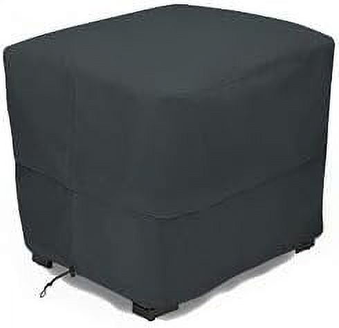 Eevelle Patio Rectangular Ottoman Cover with Marine Grade Fabric ...