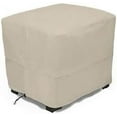 thumbnail image 1 of Eevelle Patio Square Ottoman Cover with Marine Grade Fabric  Waterproof Outdoor Ottoman Cover - 600D Furniture Set Covers for Ottoman - Easy to Install -  16"H x 16"L x 16"W, Khaki, 1 of 9