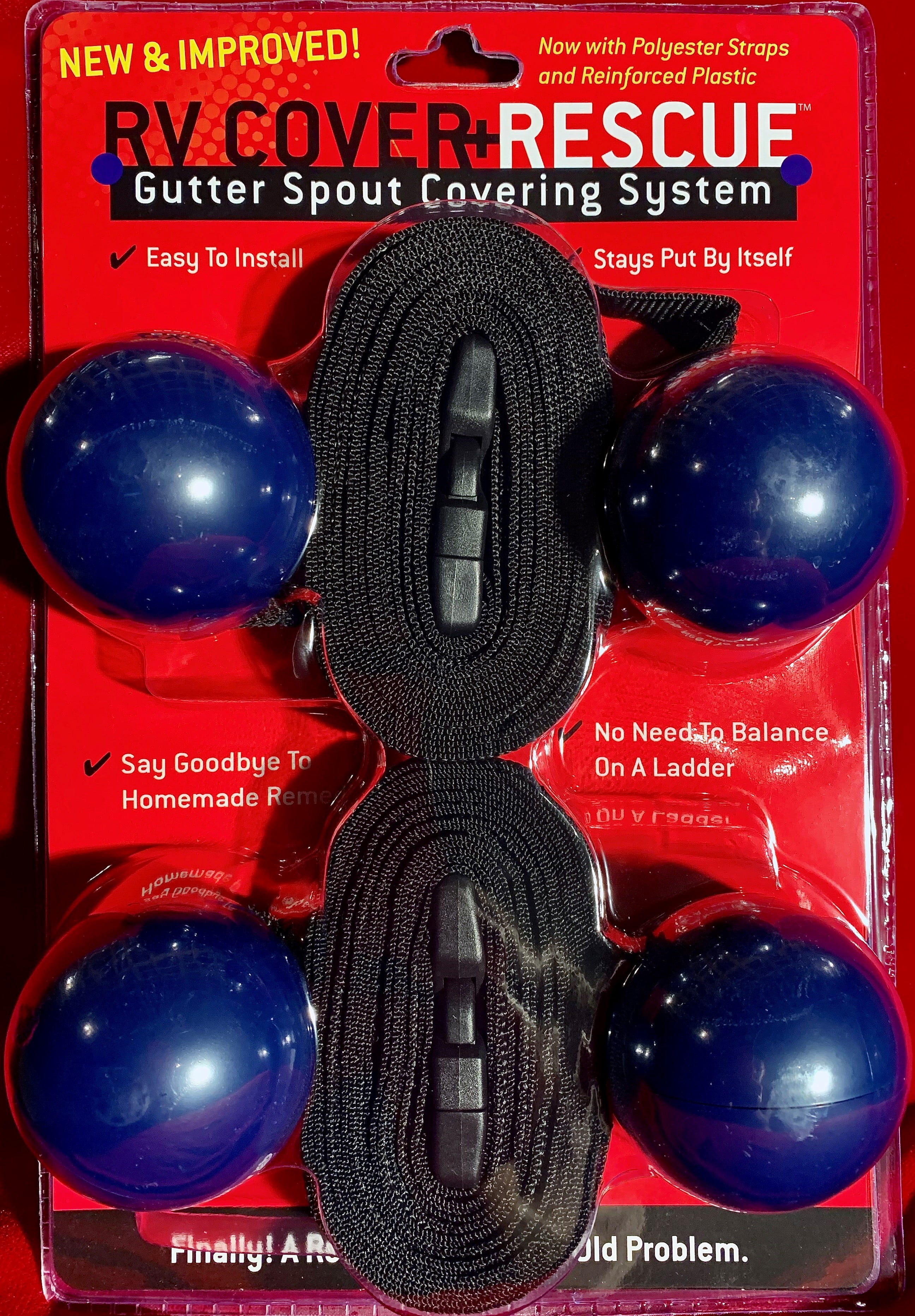 Eevelle RV Cover Rescue , RV Gutter Spout Cover System , Protects Your