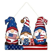 Eewia Party Adornment, Event and Party Promotion, 4Th of July Decorations Kizly Home Decor Independence Day Wooden Hanging Crafts Independence Day Home Holiday Decorations Flag Door Pendant Gifts On