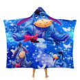 thumbnail image 1 of Eeyore Cute Eeyore Cute Soft Fleece Warm Blanket Throw Fuzzy Wearable Blanket Lightweight Cloak Hooded Blankets Cozy Plush, 1 of 8