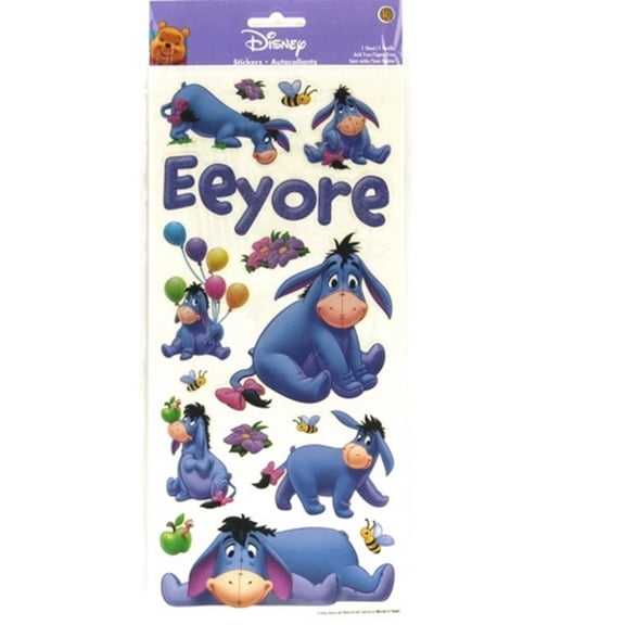 Eeyore Glitter Sticker Sheet
