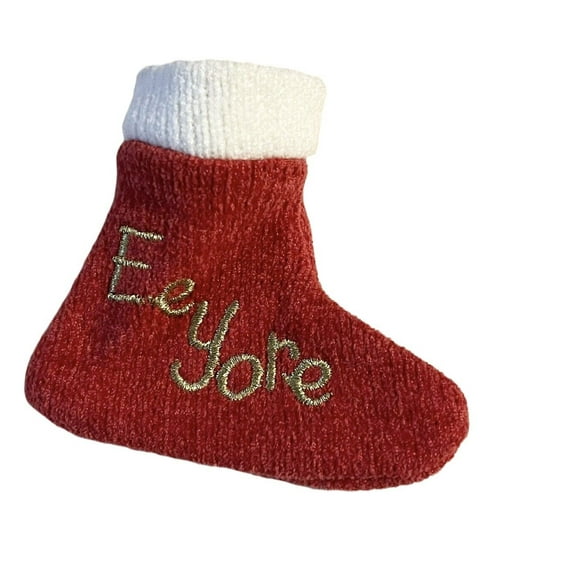 Eeyore Mini 4 Christmas Santa Stocking Plush Authentic Stuffed New Gift Pooh