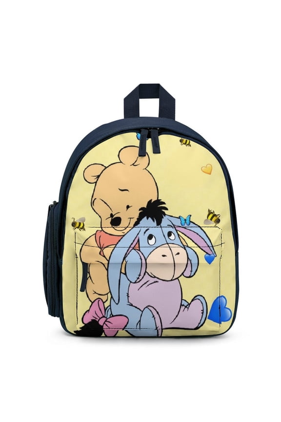 Eeyore Mini Backpacks Cute Cartoon Casual Small Bookbag Fashion Laptop Bag Daypack for Travel Hiking School
