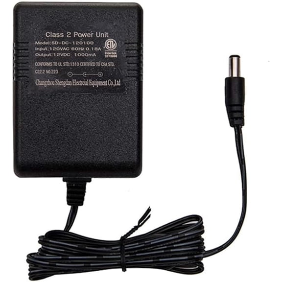 Eeyueer 12 Volt Kids Powered Ride On Car Universal Round Hole Charger with Charging Indicator Light-for a Variety of Electric Baby Carriage Ride Toy Battery Supply Power Adapter