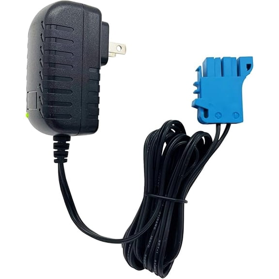 Eeyueer 12-Volt Small Plug Charger for Peg Perego Battery,12V Charger for Peg Perego Kids Ride On Toy Cars.