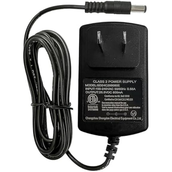 Eeyueer 24V Battery Charger for Kids Ride on Toys,28.8V Upgradation 0.8A Charger for Children's Riding Electric Vehicles Truck,for Hikole,ANPABO,Hikole,Hikiddo,Hetoy Big Kids Car