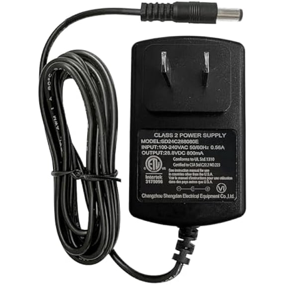 Eeyueer 24V Battery Charger for Kids Ride on Toys,28.8V Upgradation 0.8A Charger for Children's Riding Electric Vehicles Truck,for Hikole,ANPABO,Hikole,Hikiddo,Hetoy Big Kids Car