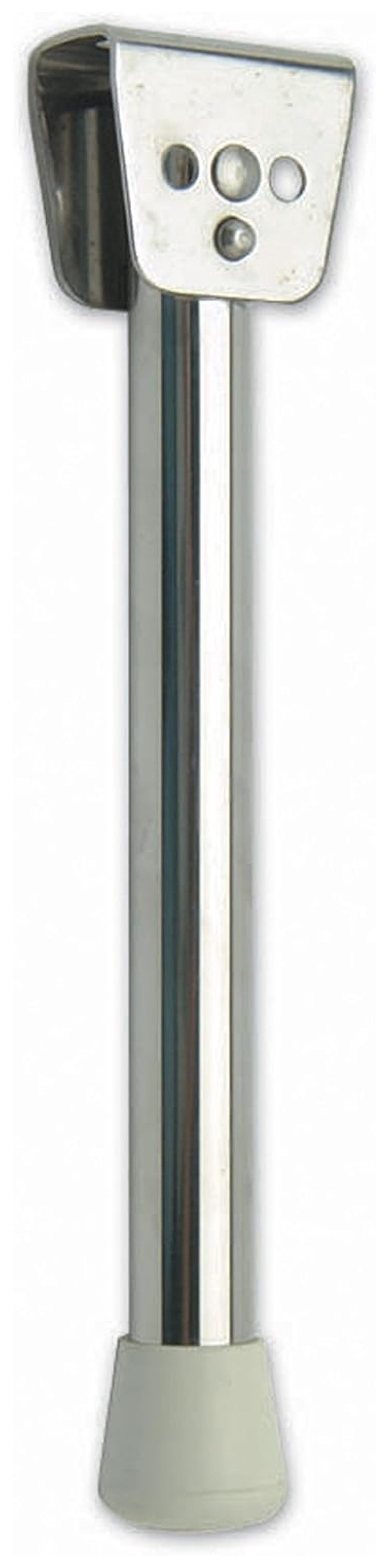 Stainless Steel Boat Bench Support Leg - Swing Leg Bracket With Rubber Tip, 13" Length