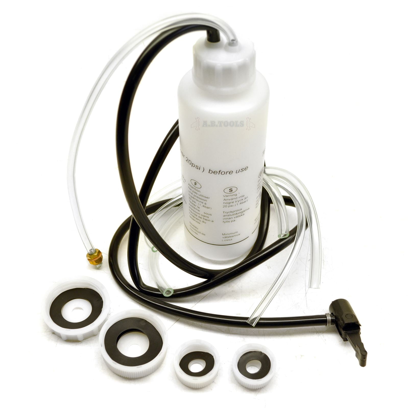 Eezibleed Brake Bleeding Clutch Bleed Kit Automatic One Man by Gunson